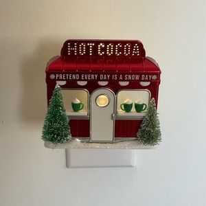 Bath and Body Works Christmas Hot Cocoa Stand Nightlight Wallflower Plug